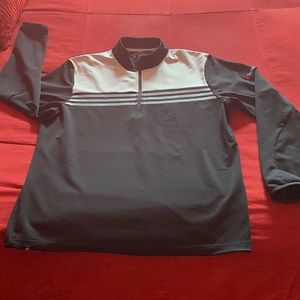 Men’s Adidas quarter zip size L